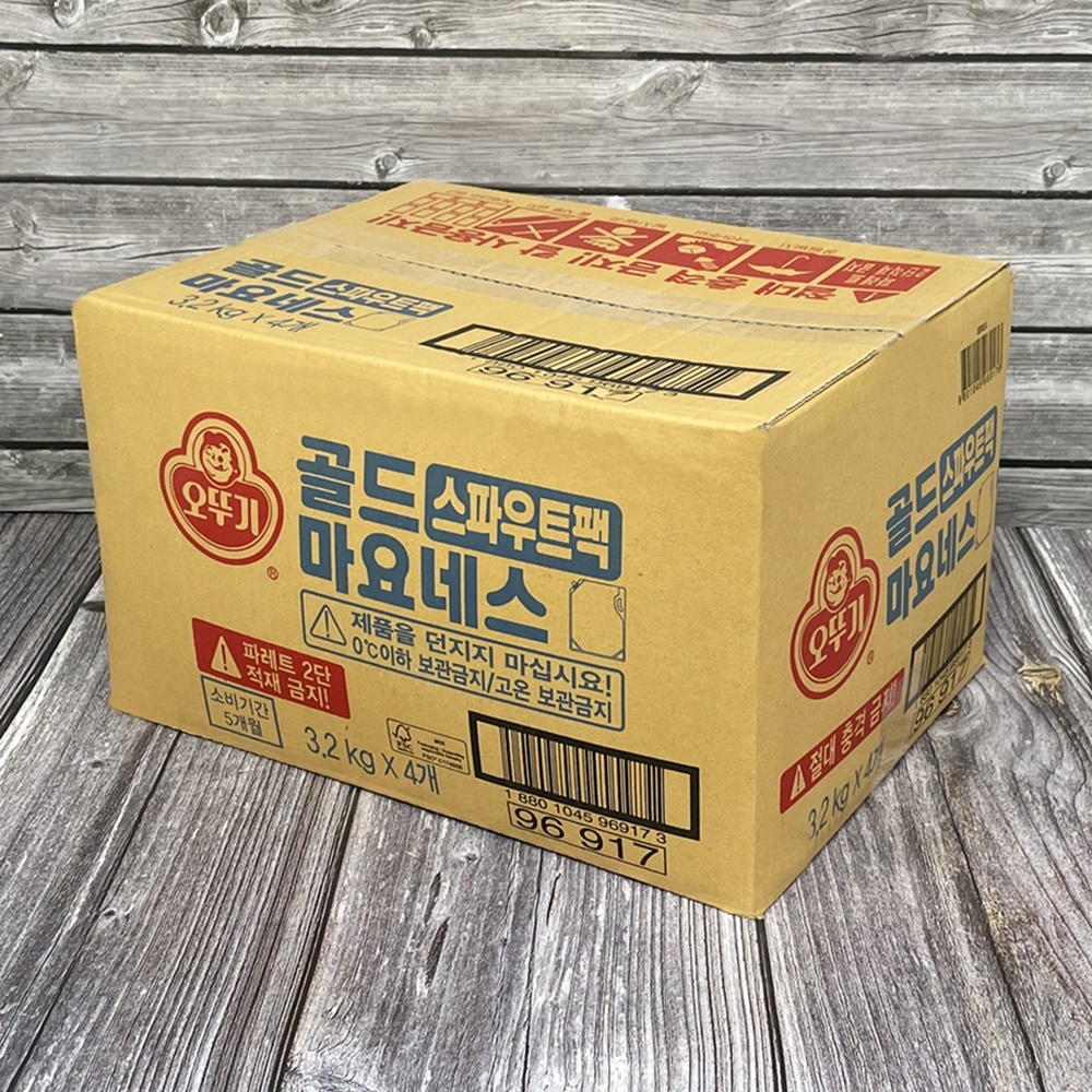 오뚜기 고소한 골드 마요네스 식당 업소용 마요네즈 스파우트팩 3.2kg, 1개 - 상세 이미지 2