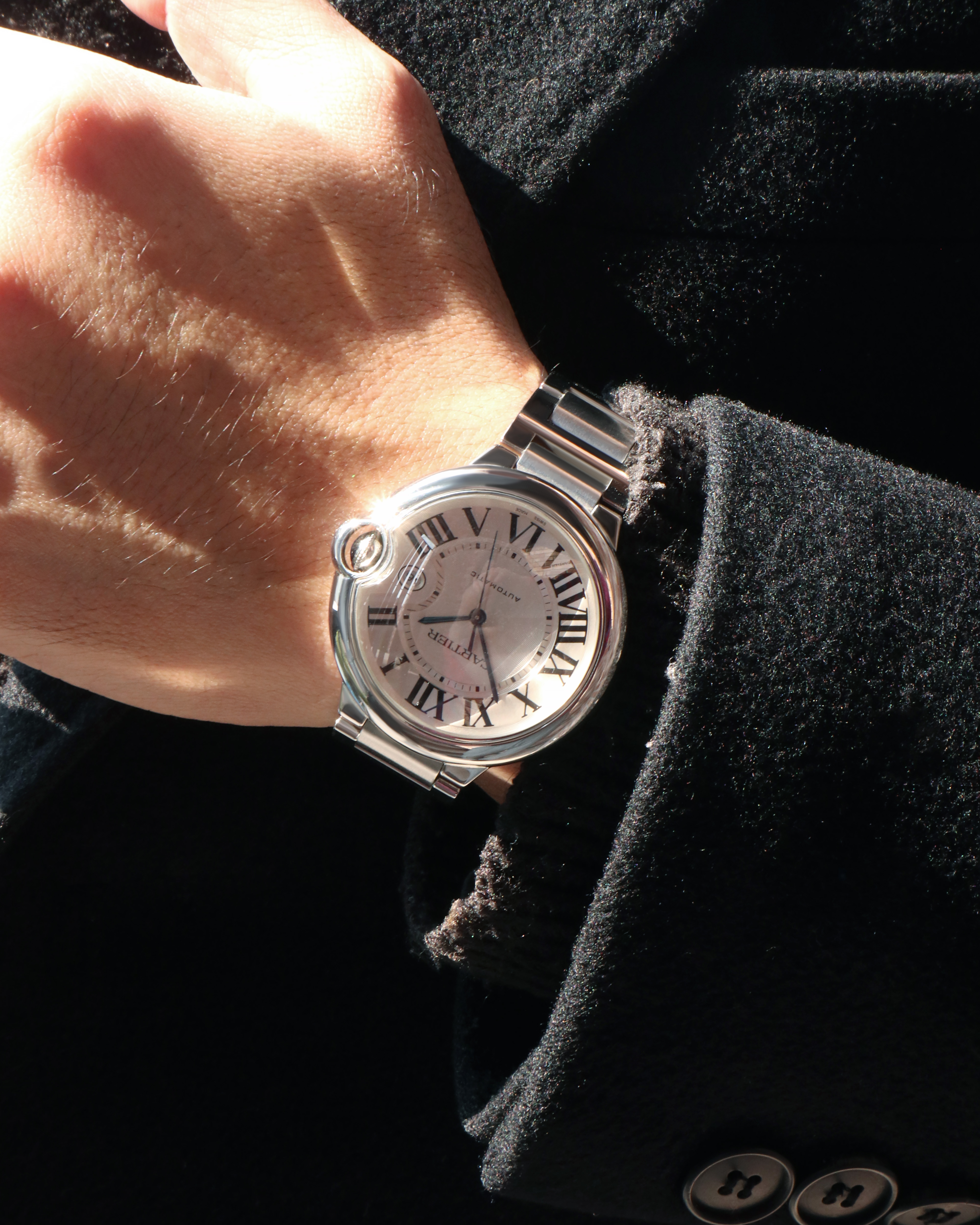 [CARTIER] 까르띠에 발롱블루 42mm 클래식 워치 - 상세 이미지 2
