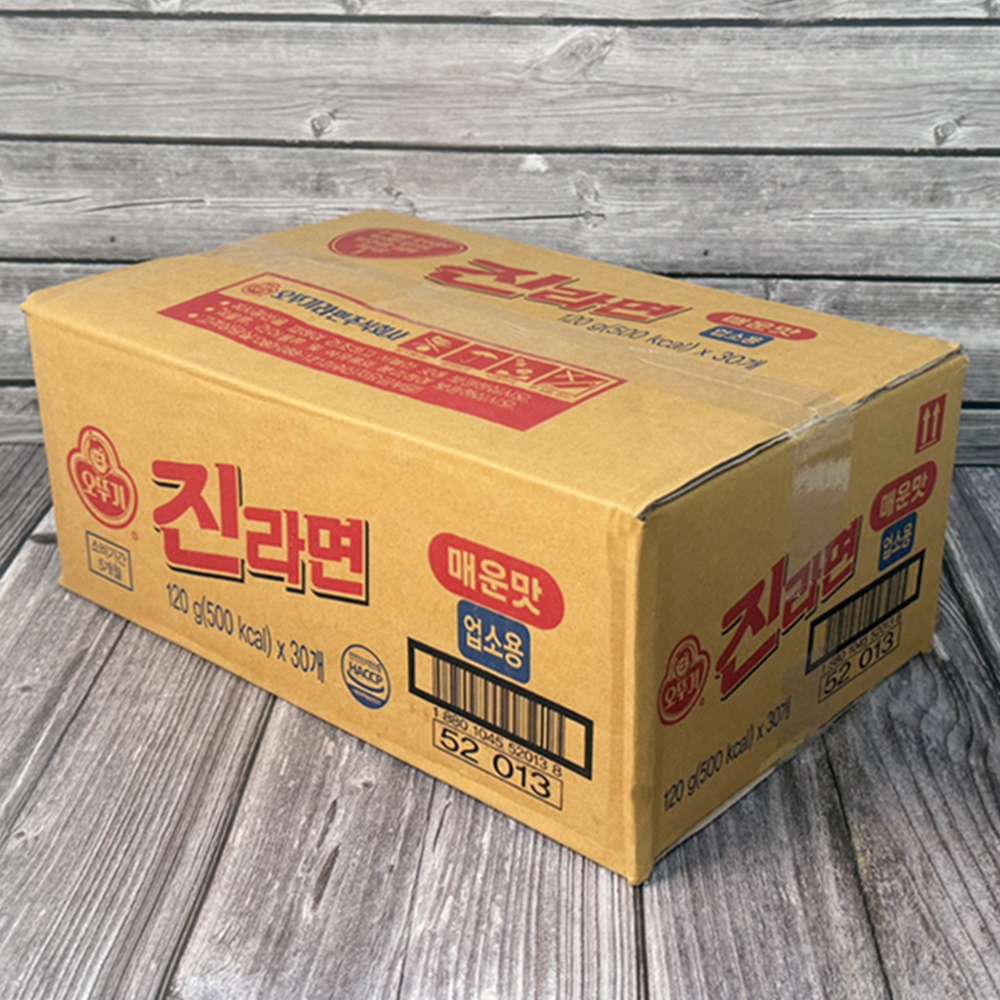 오뚜기 진라면 업소용 매운맛 120g x 30개 스프 포함 - 상세 이미지 2