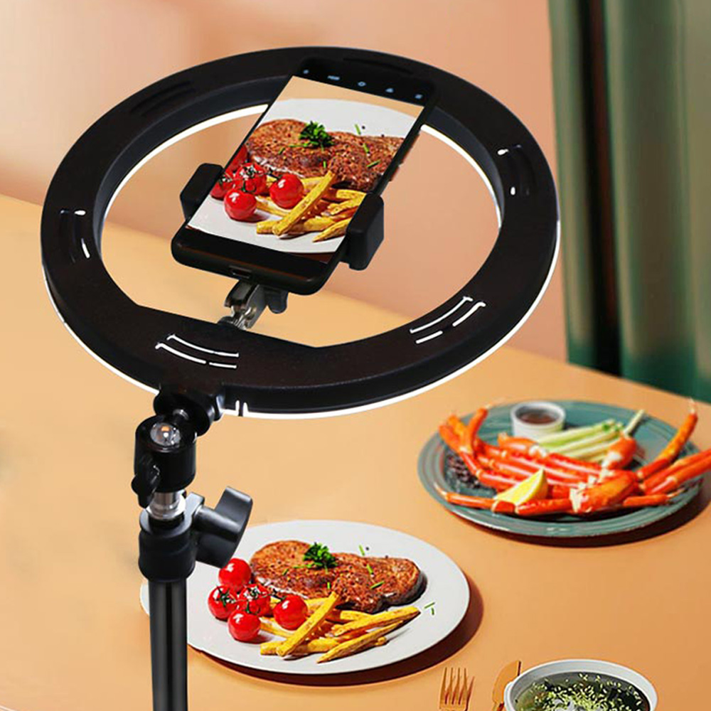 수직 촬영 거치대 음식 자바라 유튜브 촬영용 항공샷 탑뷰 핸드폰거치 링라이트 - 상세 이미지 3