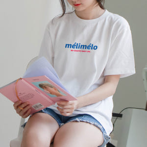 여자 흰티 라운드 이너 반팔 면 티셔츠 20수 착용 후기 | 사이즈/핏 총정리 - 상품 이미지 2