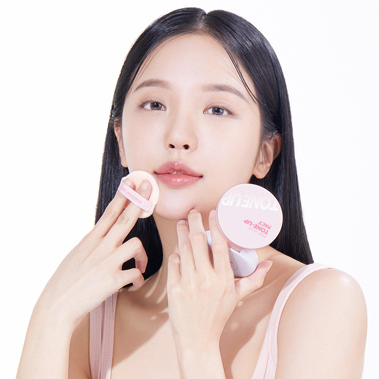 [1+1] 아임미미 톤업 팩트 8g (스킨/핑크) - 상세 이미지 5