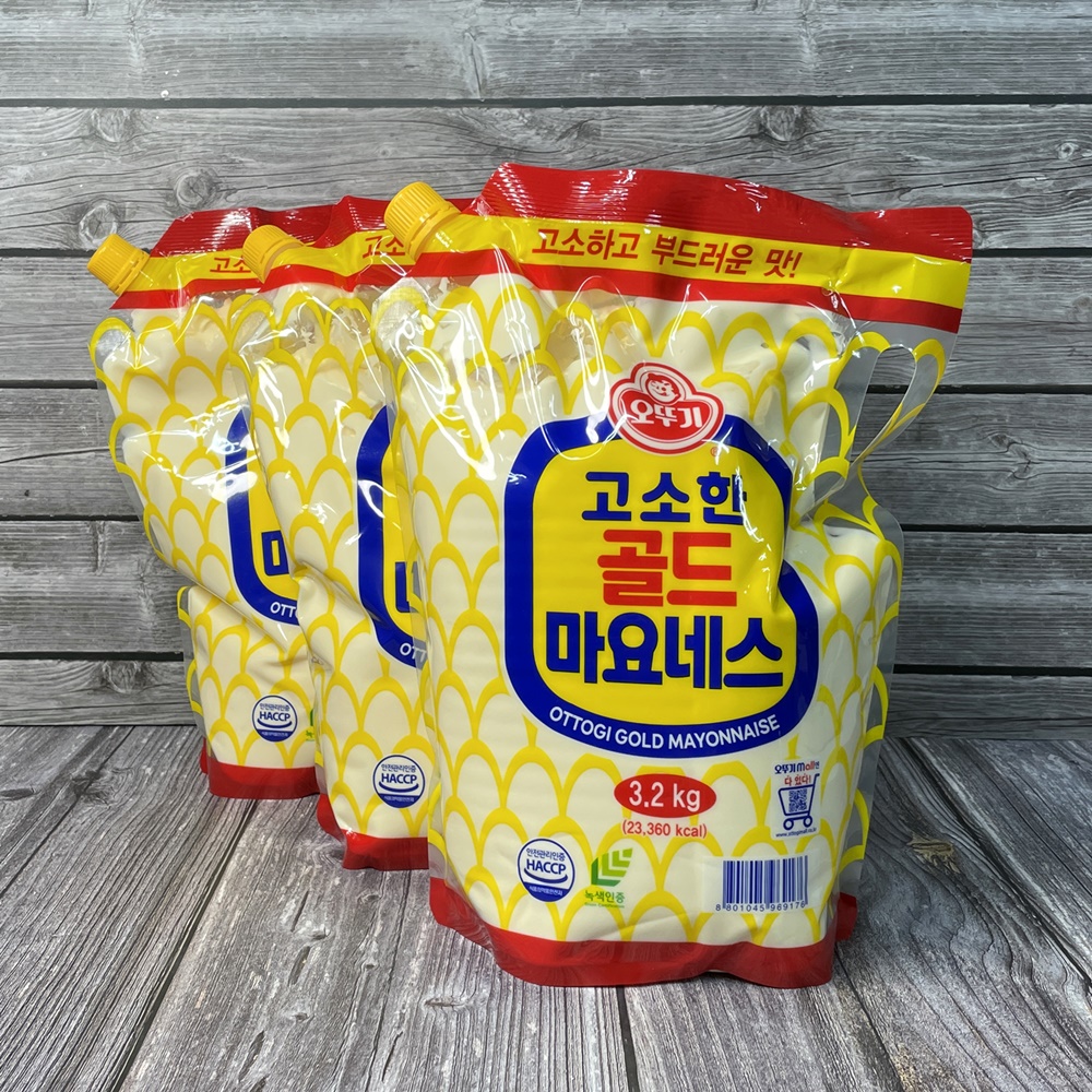 오뚜기 고소한 골드 마요네스 식당 업소용 마요네즈 스파우트팩 3.2kg, 1개 - 상세 이미지 4
