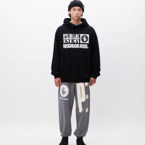네이버후드 NEIGHBORHOOD NH X PUBLIC ENEMY 스웨트... 착용 후기 | 사이즈/핏 총정리 - 상품 이미지 2