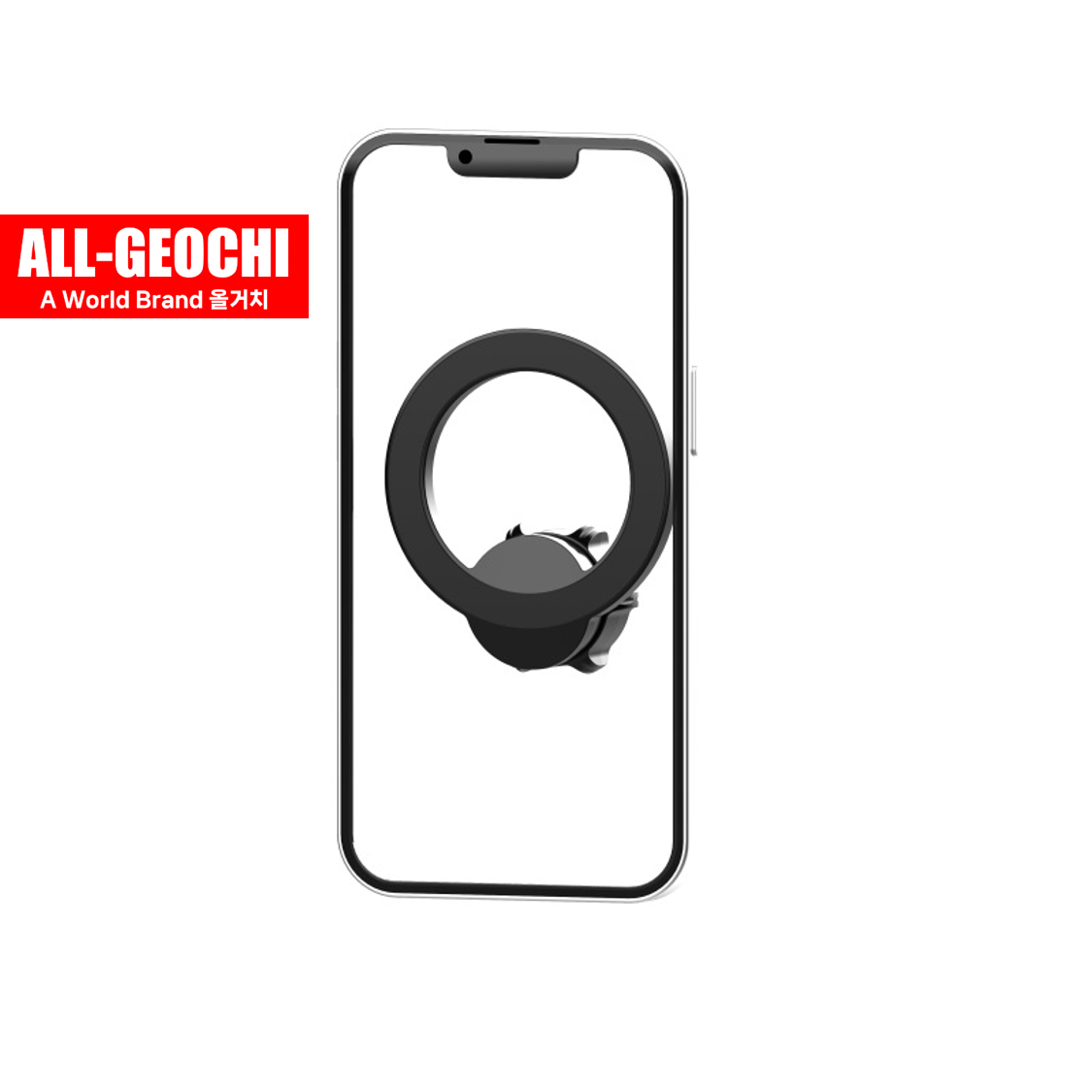 맥세이프 자바라 볼 마운트 헤드부품 클램프 17mm 거치대 스탠드 연결 흡착패드 - 상세 이미지 4