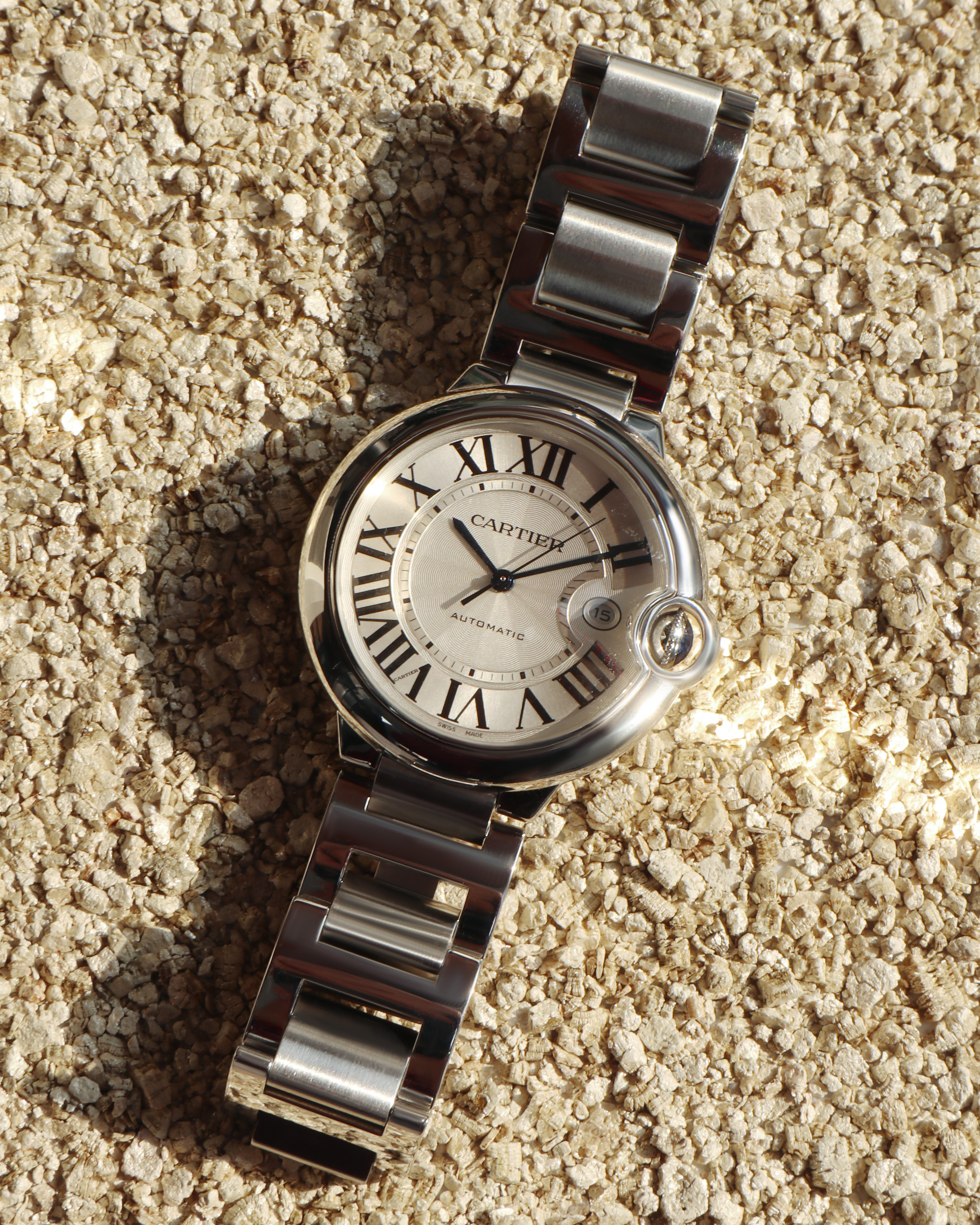 [CARTIER] 까르띠에 발롱블루 42mm 클래식 워치 - 상세 이미지 5
