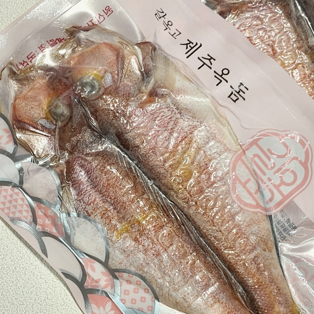 제주 갈옥고 반건조 옥돔 말린옥돔 3마리 선물세트 - 메인 이미지