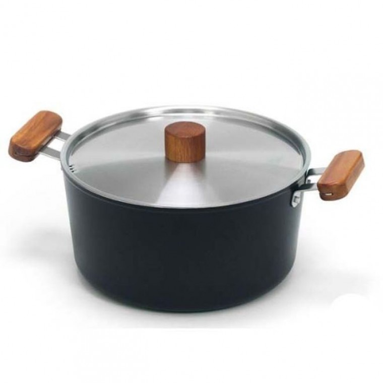 오슬로 인덕션 냄비 찌개 라면 가정 양수 24cm - 상품 이미지