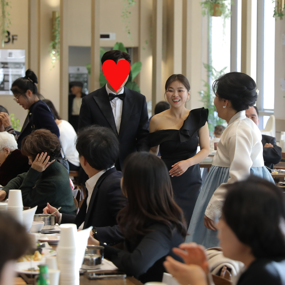 오키드 레이스 블랙 웨딩드레스 대여 2부드레스 브라이덜샤워 제주촬영 의상대여 이미지 3
