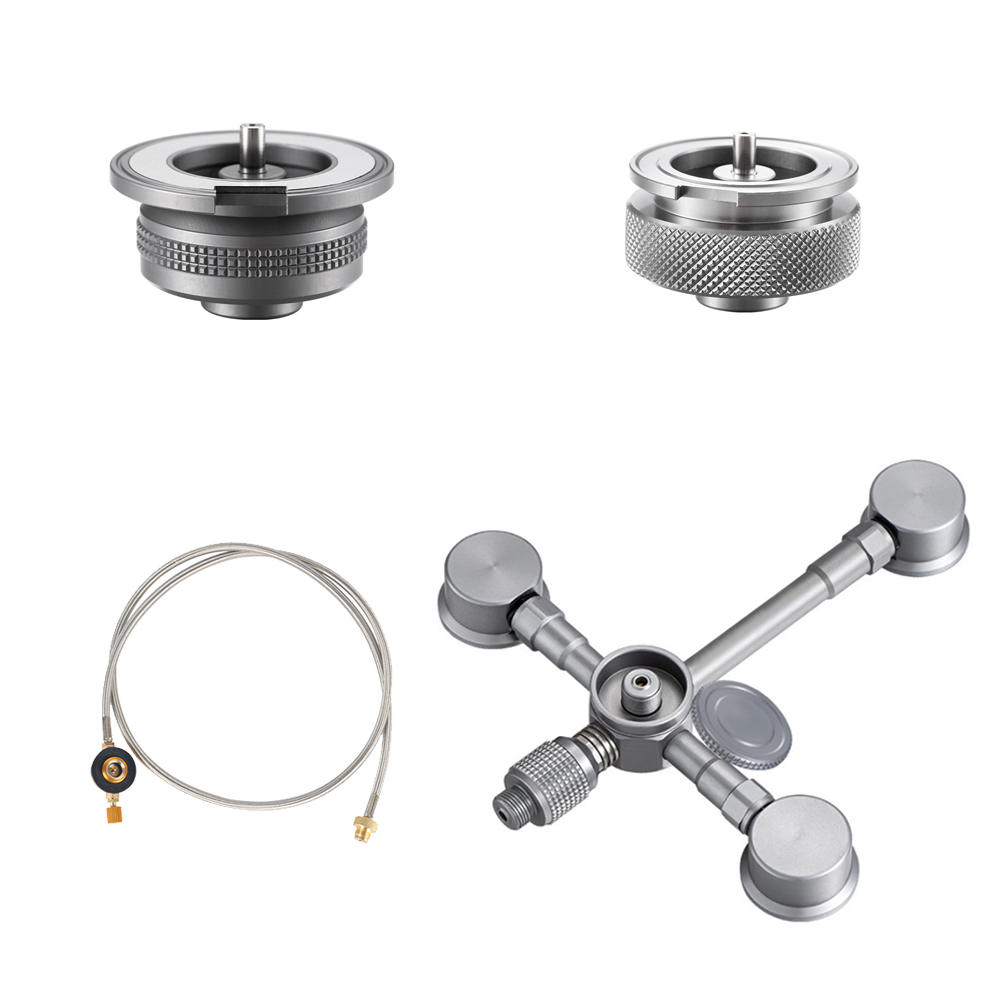 모아이캠핑 이와타니 파세코 신일 가스 어댑터 이소 스테이션 풀세트