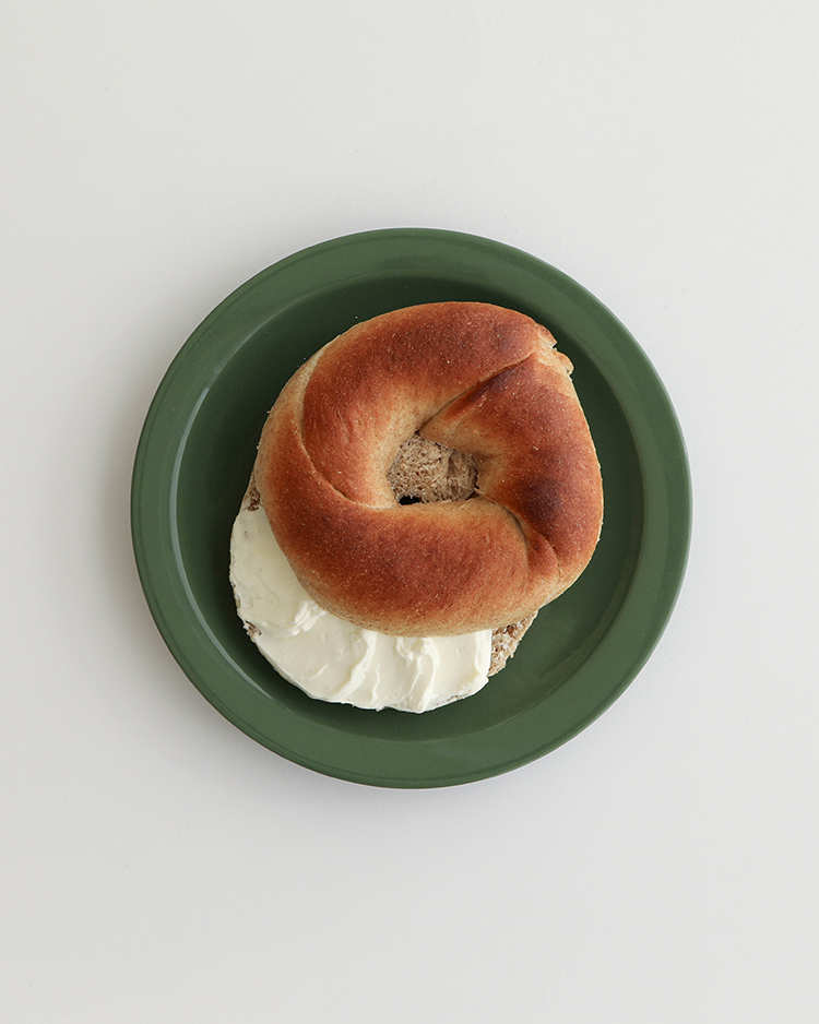 오데뜨 그린 레터링 플레이트 큰 앞접시 그린플레이트 19cm (CMD0002)