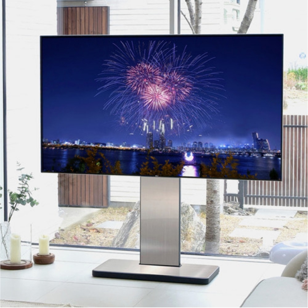 덴켄마운트 삼성 LG 울트라 Neo QLED 호환 대형 고중량 이동식티비거치대 - 상세 이미지 4