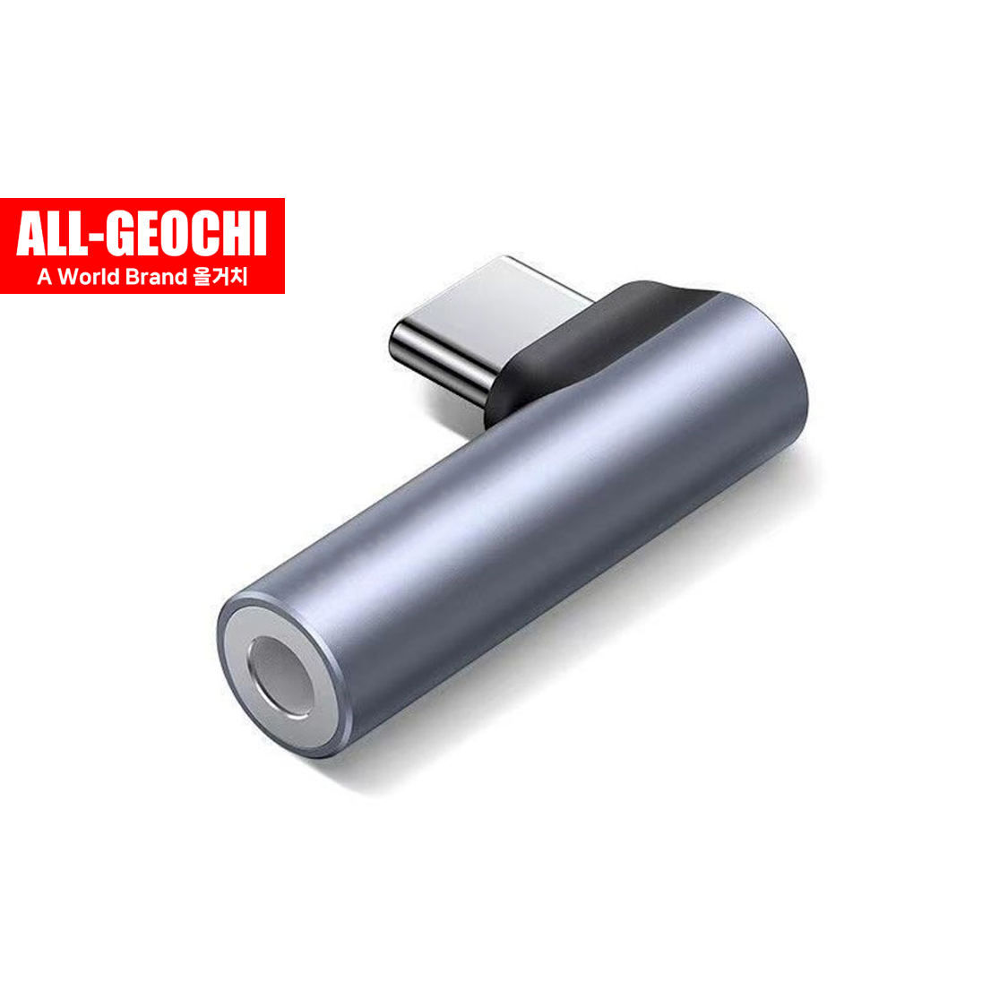 3.5mm to C타입 이어폰 젠더 케이블 연결 초소형 ㄱ자 3.5c타입 제품 이미지