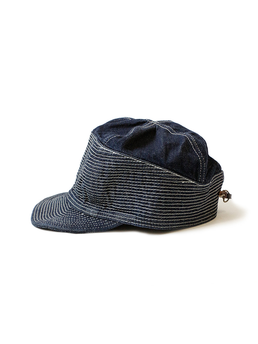 캐피탈 11.5oz 데님 노인과 바다 CAP 캡모자 2컬러 진한인디고,중청인디고 - 상세 이미지 5