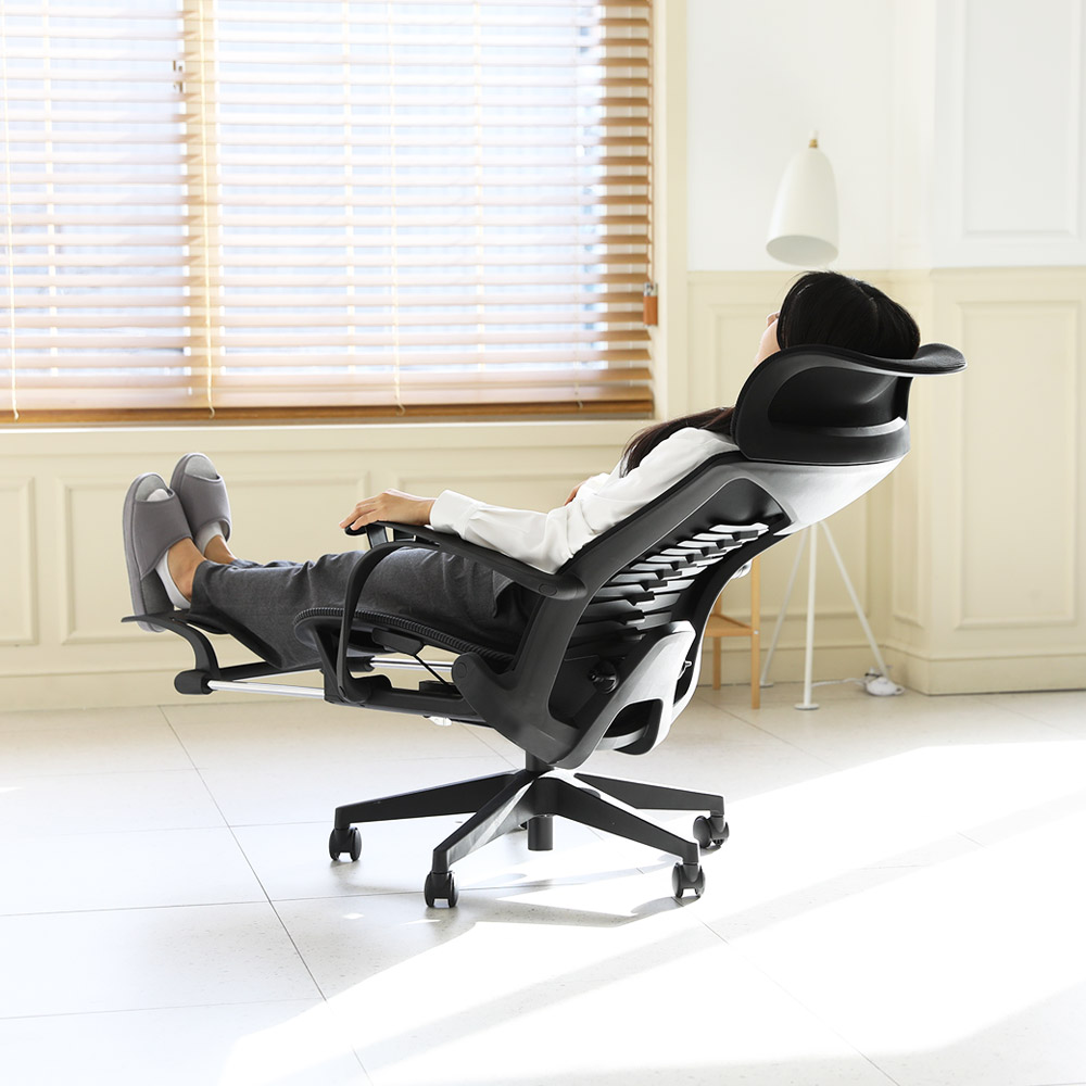 린백토리 LTY37HF 침대형 리클라이너 리클라이닝 사무실 컴퓨터 책상 메쉬 의자