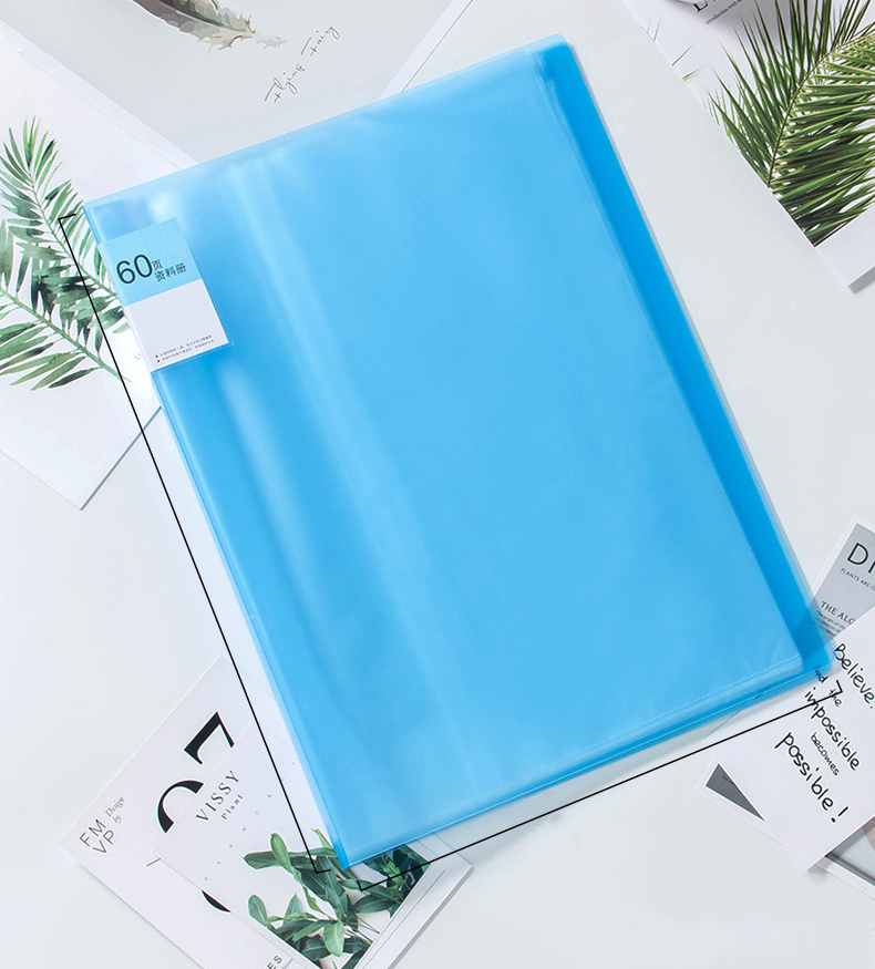 A3 파일 포스터 브로마이드 보관 클리어화일 세로형 30매 이미지 2