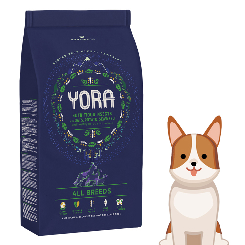 YORA 요라 동애등에 저자극 알러지 사료 올브리드 6kg - 메인 이미지