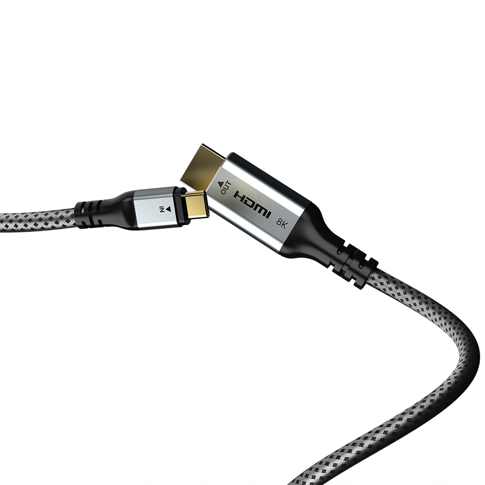 넥스트유 케사드 UHD 8K USB-C TO HDMI 케이블 3m, 1개 - 상품 이미지