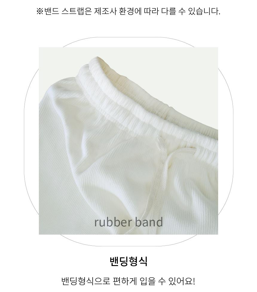 일자 융털 바지 여자 밍크 털 바지 코튜로이 바지 이미지 4