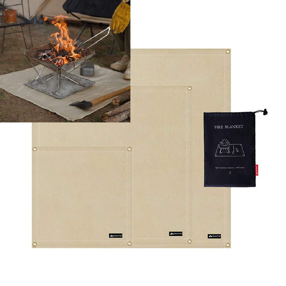 방염매트 방염포 화목난로 화로대 캠핑 난로 화로 매트 S