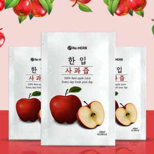 (4박스) 리허브, 100% 국내산 NFC 착즙 사과즙 주스 100ml ... 맛있게 먹은 솔직 후기 - 상품 이미지 1