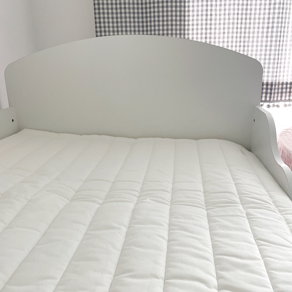 선염 무지 패드 싱글 슈퍼싱글 순면 아이방 사계절 맞춤제작