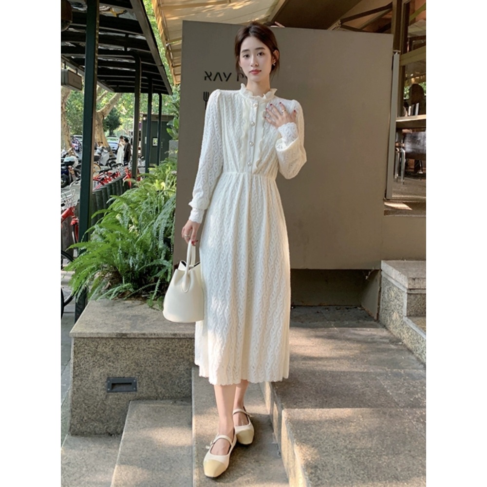 돌맘드레스 겨울 기모 엄마 정장원피스 돌 러블리 아나운서 결혼식 돌잔치원피스 - 상세 이미지 5