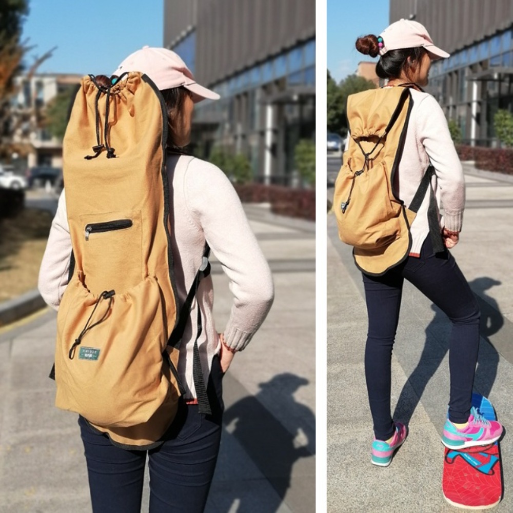 스케이트보드 캔버스가방 대용량 경량 백팩 멀티백 서핑 보드 - 상세 이미지 2