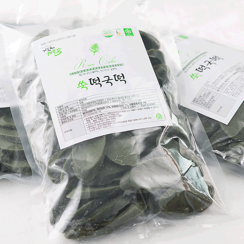 거문도해풍쑥 쑥떡국떡 500g - 상세 이미지 5