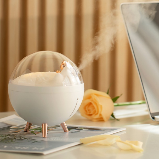 1인용 탁상용 책상 가습기 귀여운 가습기 1인 독서실 캐릭터 가습기