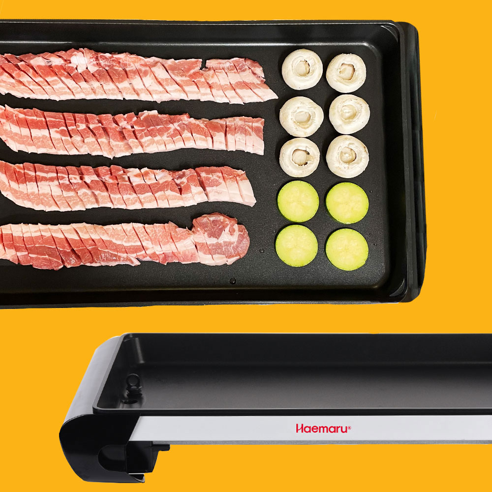 국산 해마루 와이드 멀티 전기그릴 대형 고기불판 명절팬 전부치는 생선구이