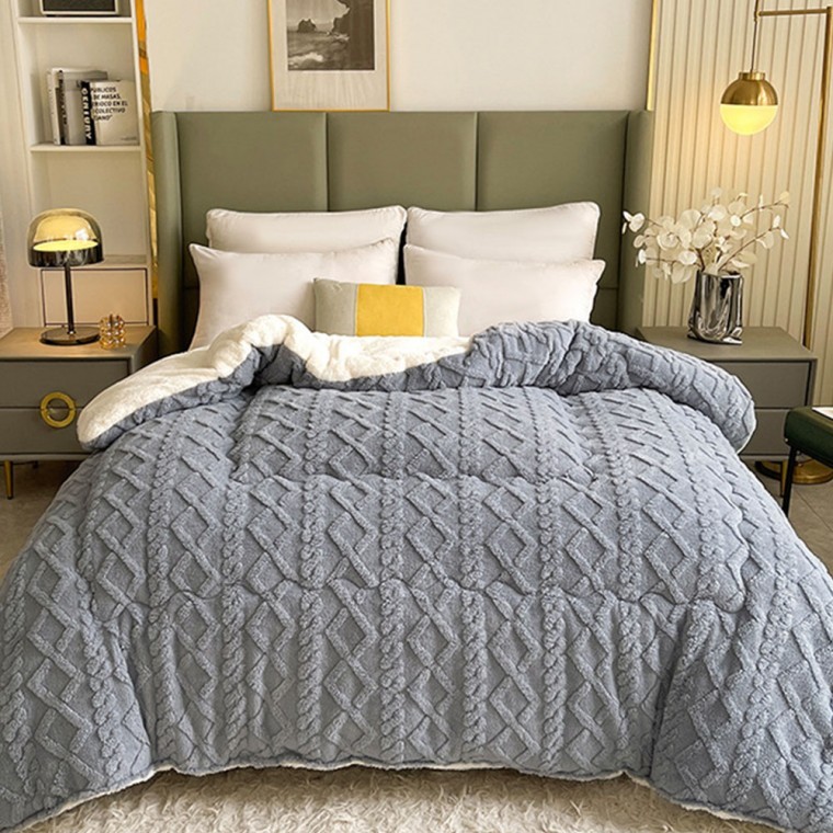 이불 담요 침구 극세사 요 겨울 차박 캠핑 두툼 벨벳 기모이불 싱글 퀸