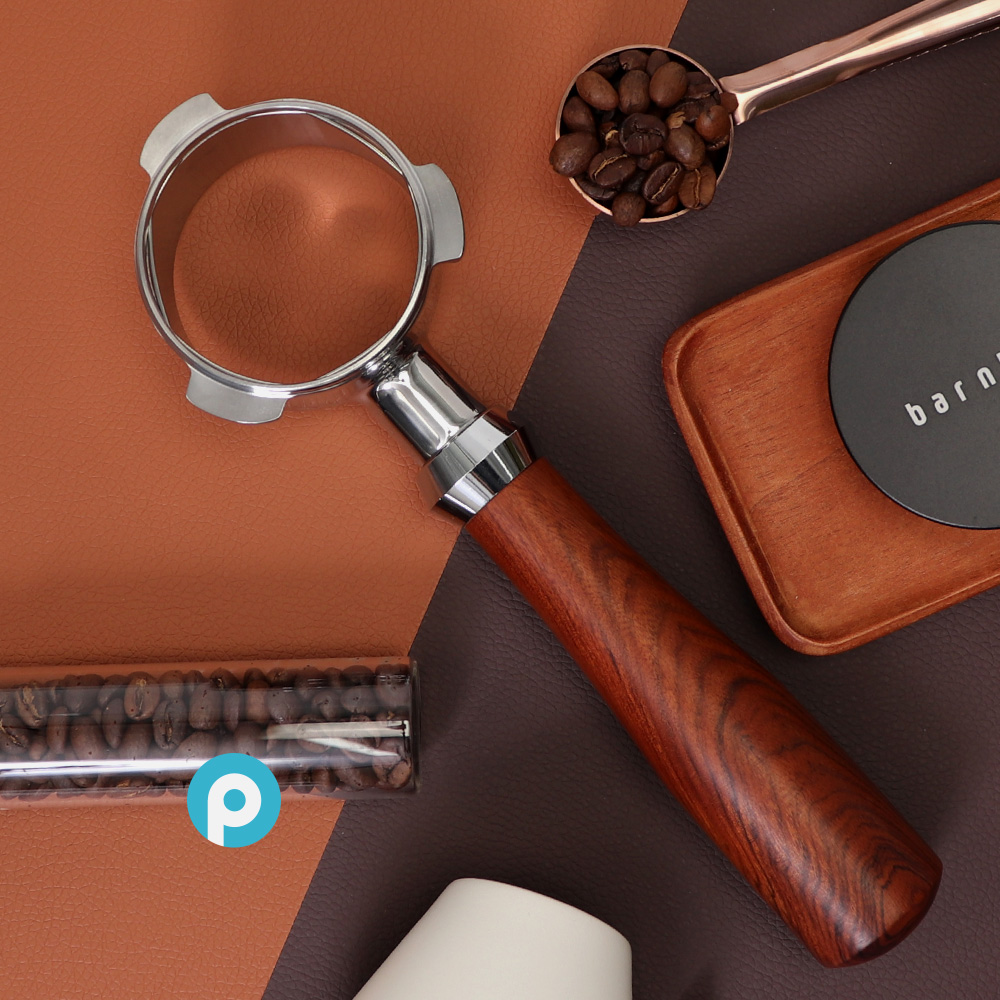 브레빌 바텀리스 포터필터 로즈우드 54mm 바스켓 밤비노 870 878 880 커피머신