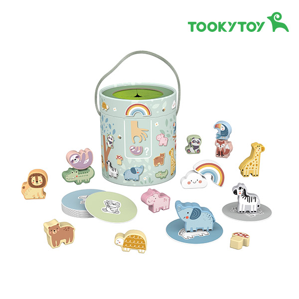 [투키토이] 촉감찾기박스 감각놀이 짝찾기 인지놀이 유추하기 오감발달 Tookytoy - 상품 이미지
