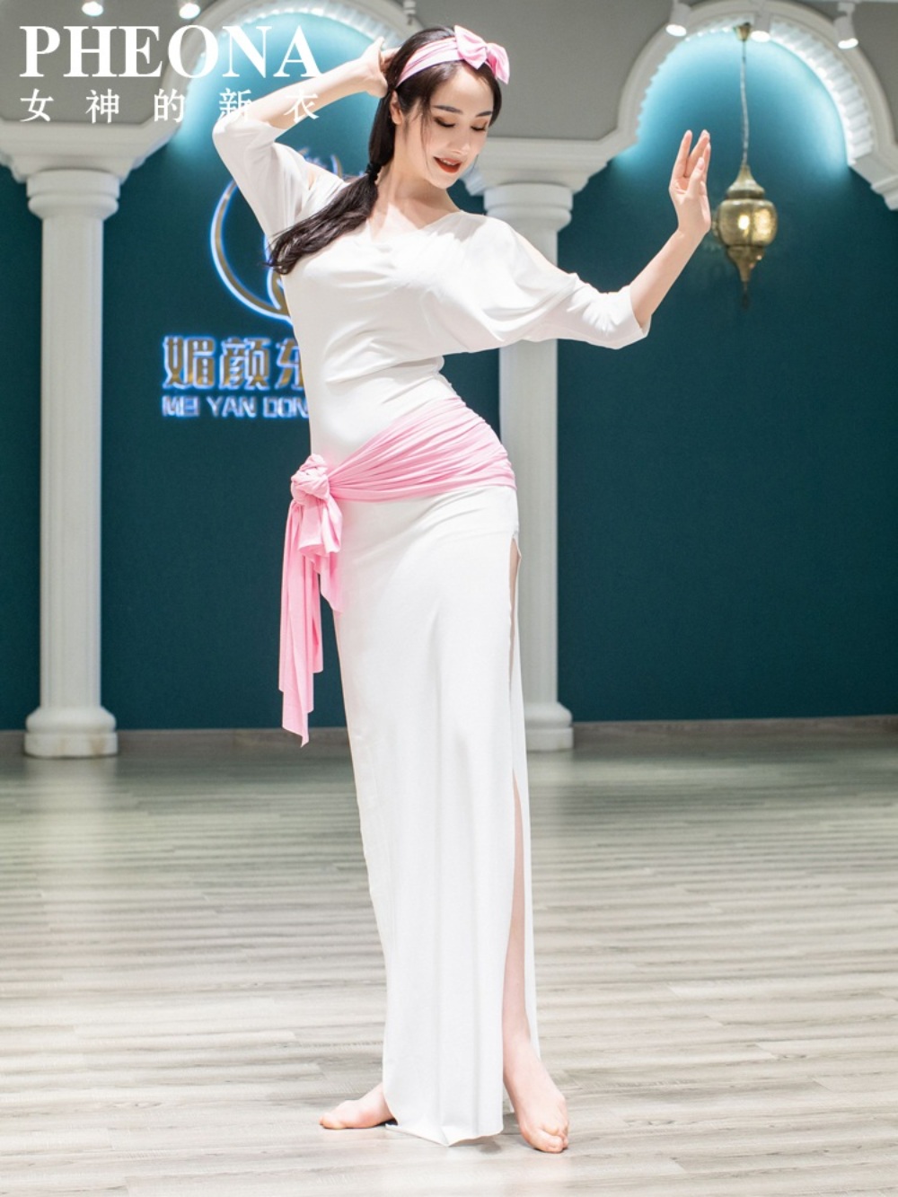 라인댄스복 섹시한 스포츠댄스 옷 사교 라틴 살사 공연복 연습복 이미지 6