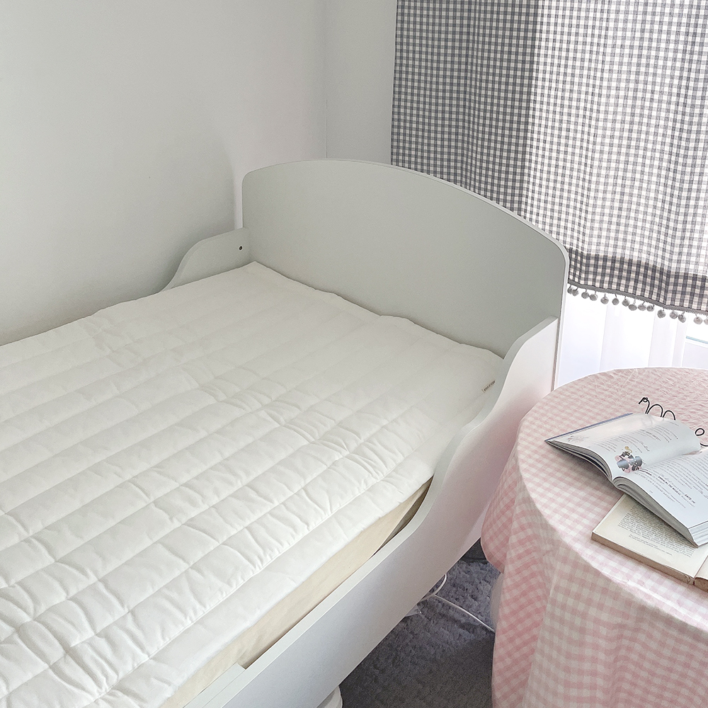 선염 무지 패드 싱글 슈퍼싱글 순면 아이방 사계절 맞춤제작