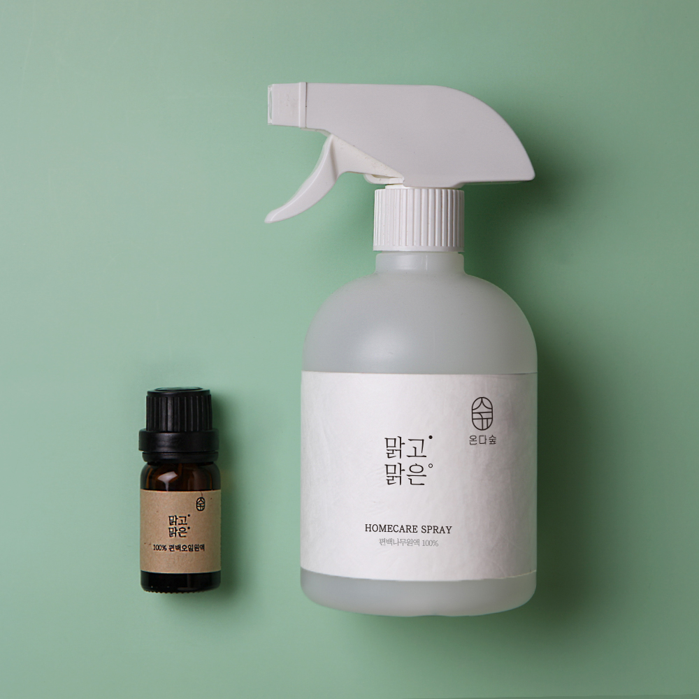 아토피등록 편백나무원액100% 피톤치드 편백수 스프레이 새집증후군 제거방법 새가구 곰팡이 집먼지 탈취 새차 탄 곰팡이 냄새제거 침대 이불 셀프 고급500ml+오일10ml