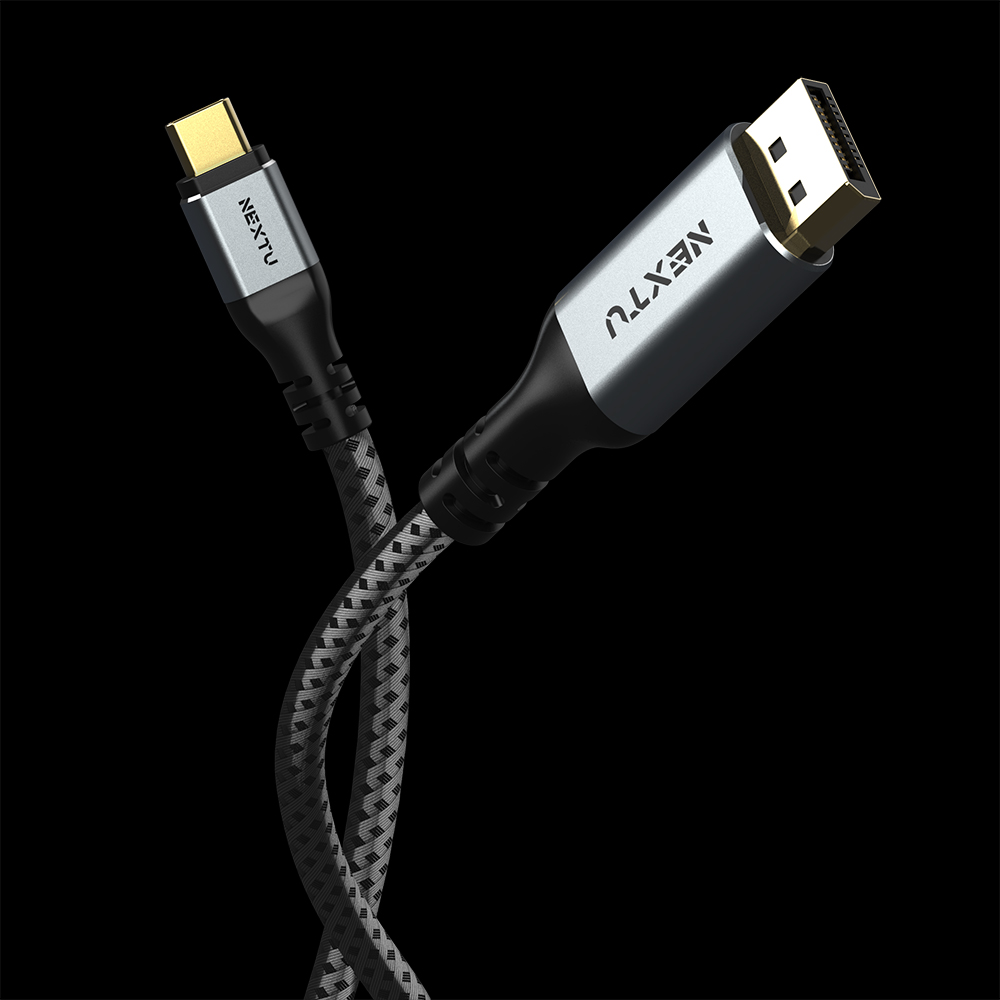 넥스트유 케오좌 UHD 8K USB-C TO DP 케이블 1m, 1개 이미지 6