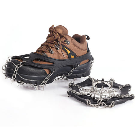 등산 도시형 아이젠 19개피크 체인 스텐 이탈방지 빙판 겨울 눈길 미끄럼방지 OIZ-S19K