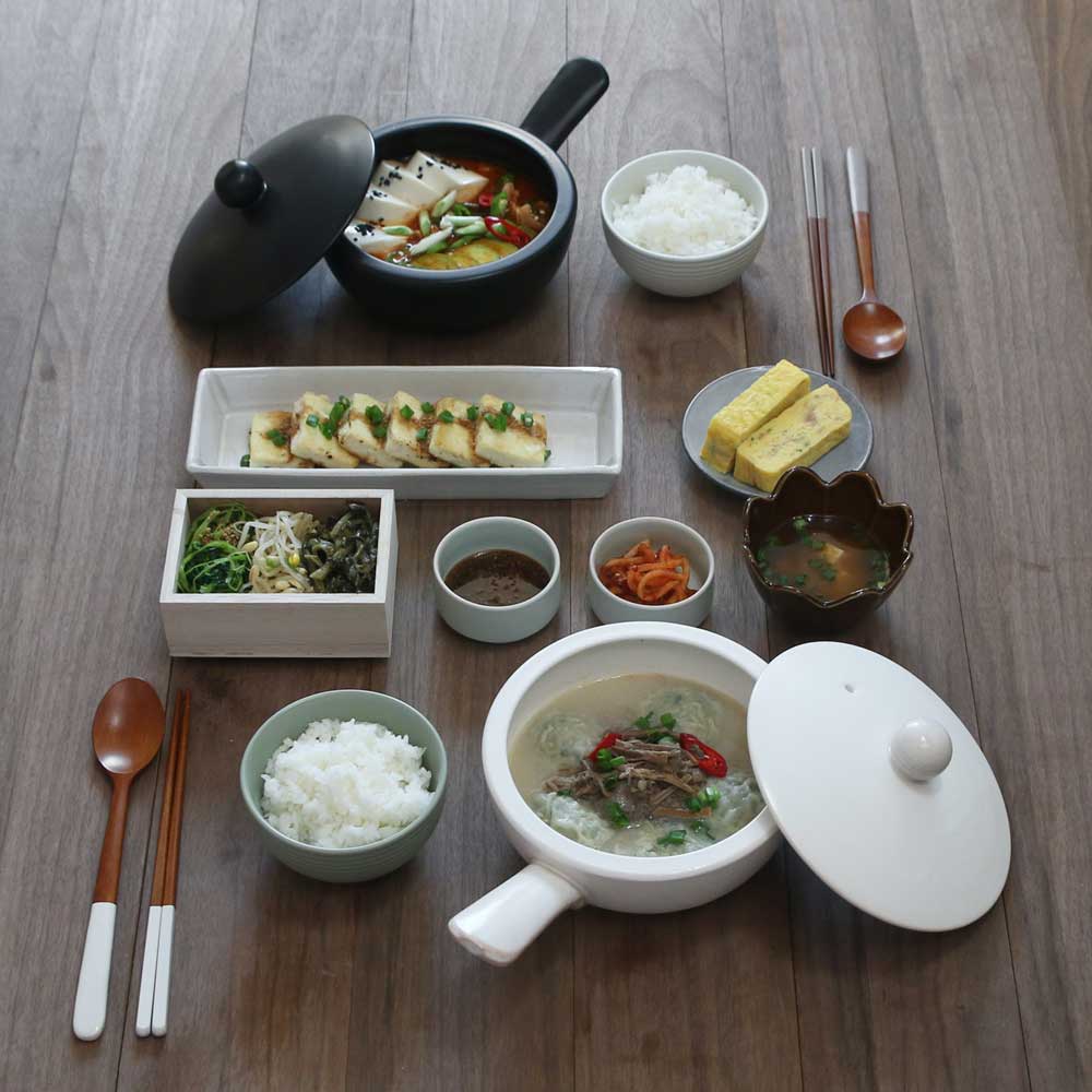 국산 뚝배기 콩팟 18cm 내열 뚝배기 뚝배기 사용후기 편수 뚝배기