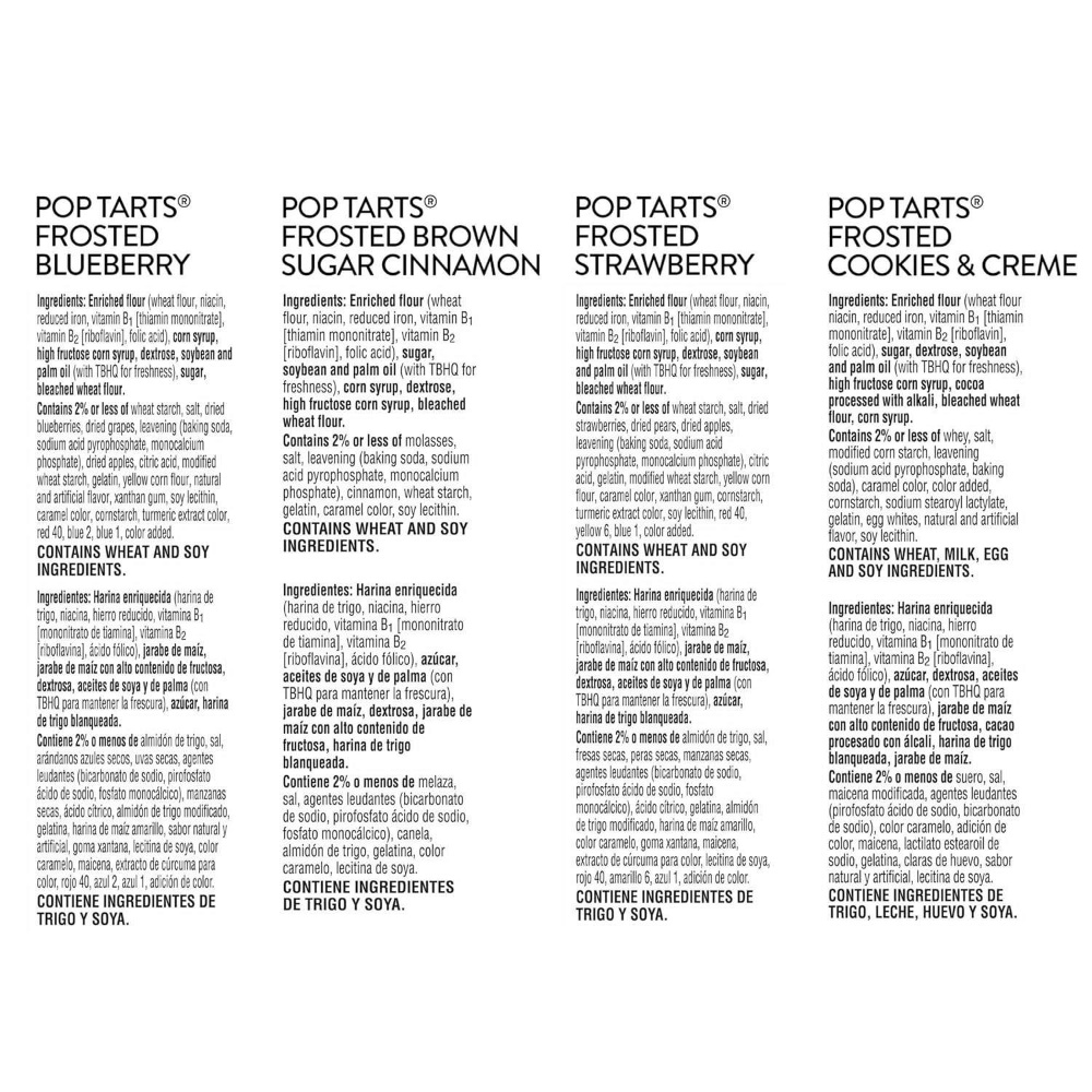 팝타르트 Pop tarts 토스터 페이스트리 아침 식사대용 미국어린이 최애간식 버라이어티팩 (5박스 60개) 이미지 8