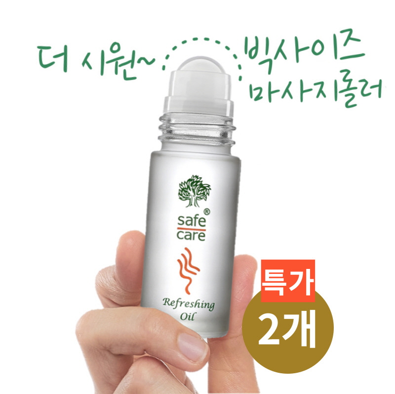 세이프케어 잠깨는 아로마오일 롤온 멘톨 시트러스 잠꺰 오일 30ml 이미지 4