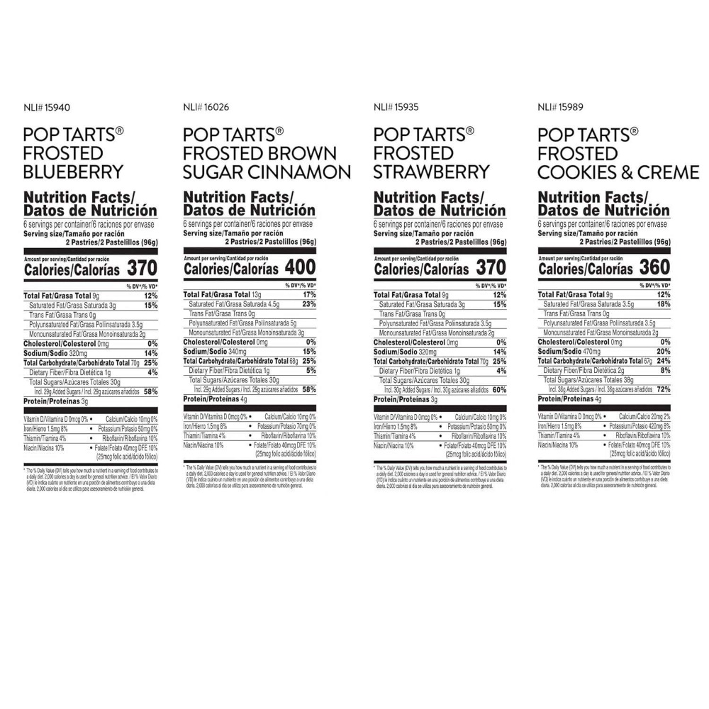 팝타르트 Pop tarts 토스터 페이스트리 아침 식사대용 미국어린이 최애간식 버라이어티팩 (5박스 60개) 이미지 7