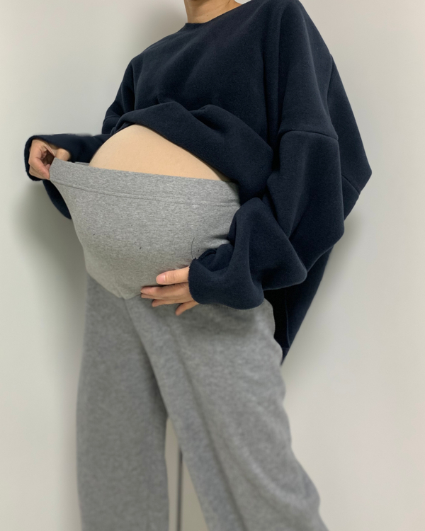 핏보장 클레이 플리스 트임티 빅사이즈 임산부 임부복 맘룩 상세 이미지 36