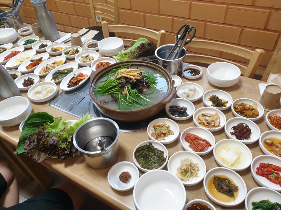 [전주향토음식점]속풀이에 좋은 다슬기탕 올갱이해장국 올갱이국 전재료국산 2인분 : 호림이네반찬가게