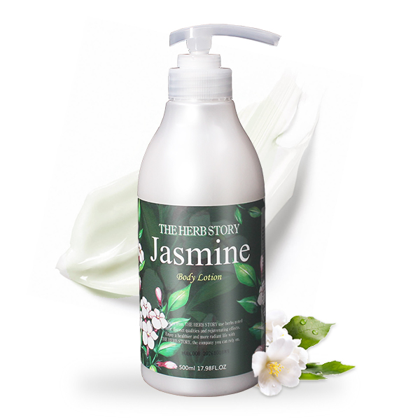 더허브스토리 자스민 아로마 바디로션 퍼퓸바디로션 500ml : 허브로스팅