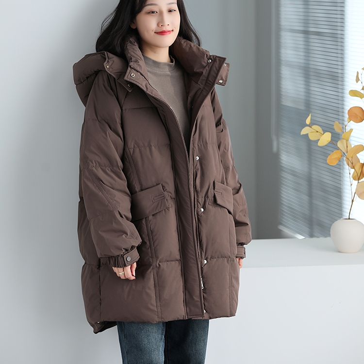 오리털패딩점퍼 겨울 여성 엄마패딩 - 상세 이미지 2