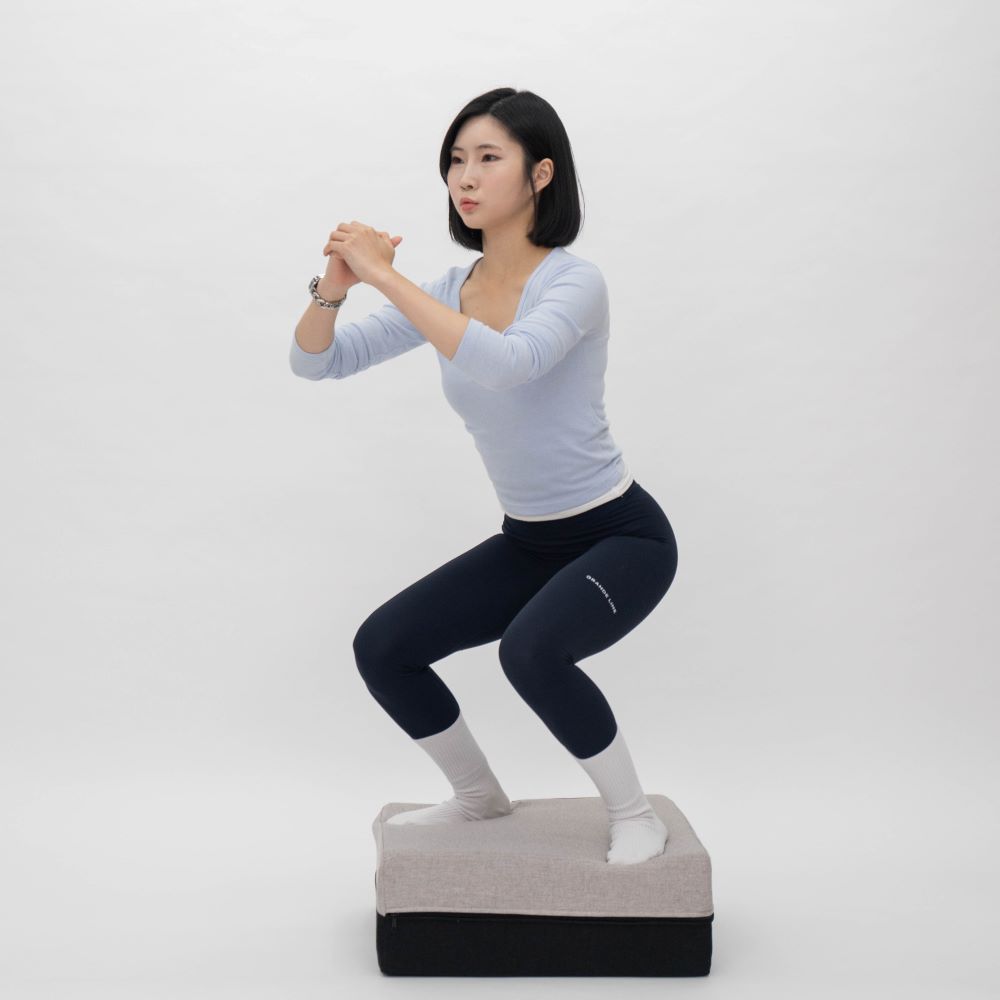 점핑 다이어트 큐브 미니 트램폴린 점핑쿠션 운동 이미지 8