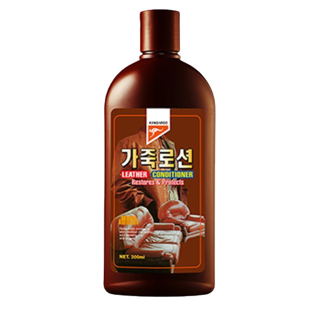 바세린 함유 자동차시트 핸드백 가죽 보습제 소파 보혁제 영양 레더로션 300ml