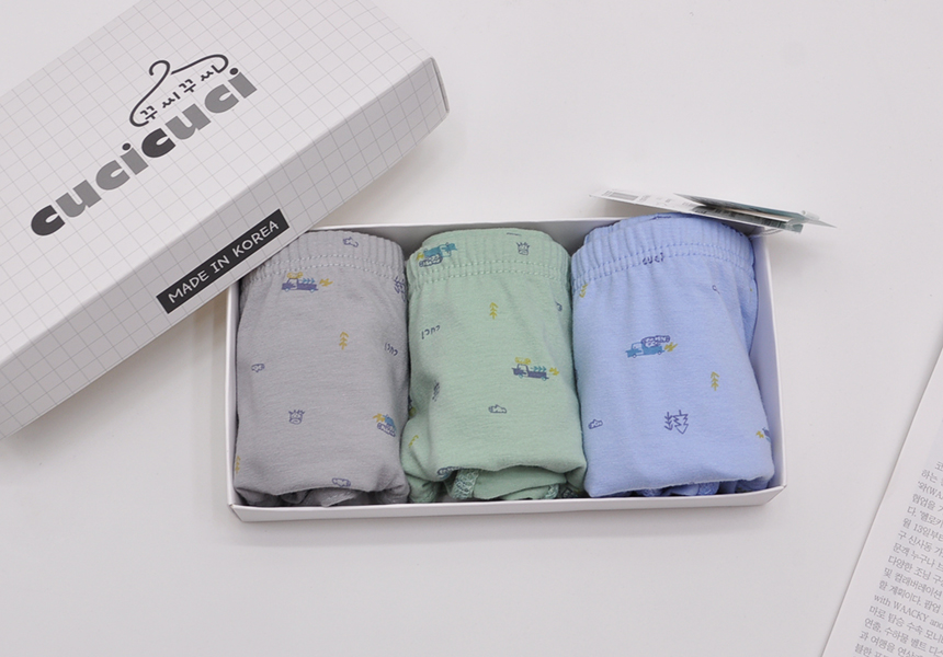 남아팬티 삼각 어린이 속옷 면스판 유아팬티 70호 - 상세 이미지 2